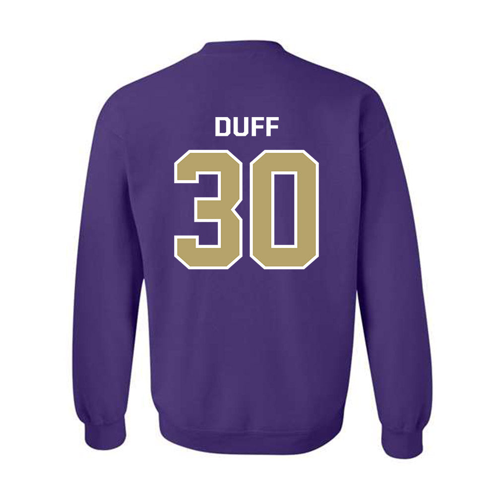 JMU - NCAA Baseball : Lane Duff - Classic Shersey Crewneck Sweatshirt