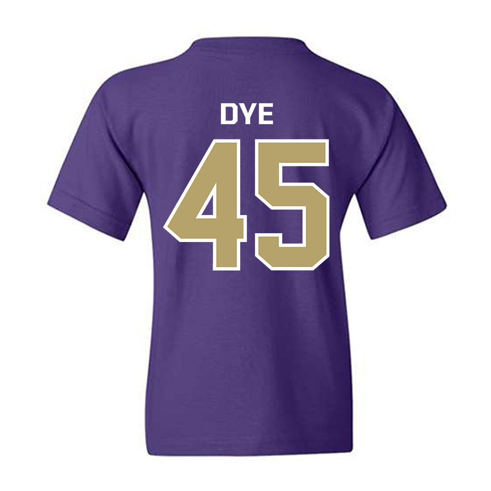 JMU - NCAA Football : Trashon Dye - Classic Shersey Youth T-Shirt-1