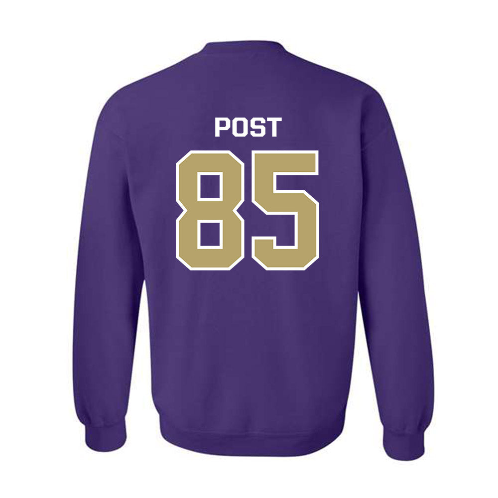 JMU - NCAA Football : Ryder Post - Classic Shersey Crewneck Sweatshirt-1