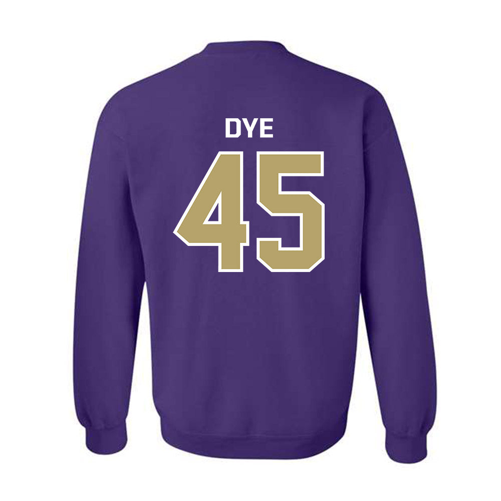 JMU - NCAA Football : Trashon Dye - Classic Shersey Crewneck Sweatshirt-1