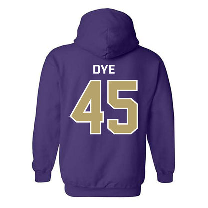 JMU - NCAA Football : Trashon Dye - Classic Shersey Hooded Sweatshirt-1