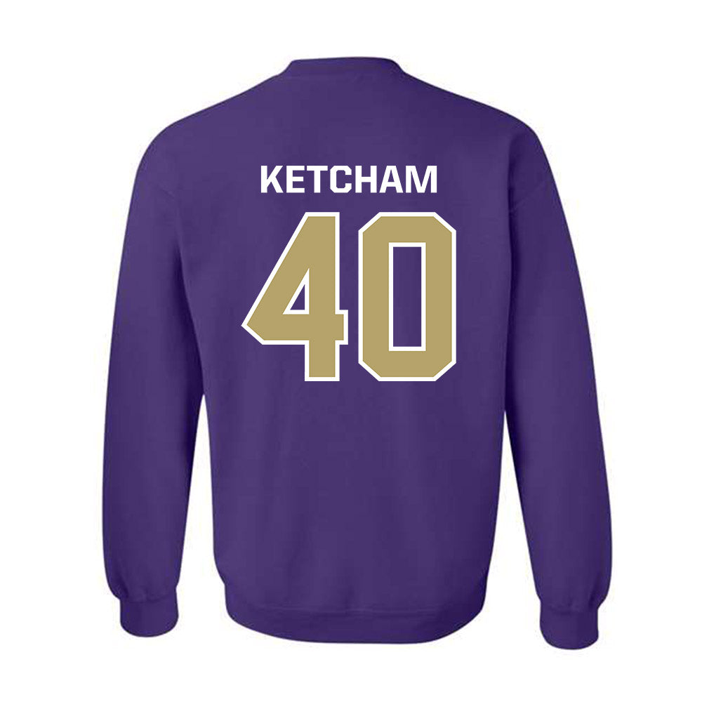 JMU - NCAA Football : Logan Ketcham - Classic Shersey Crewneck Sweatshirt