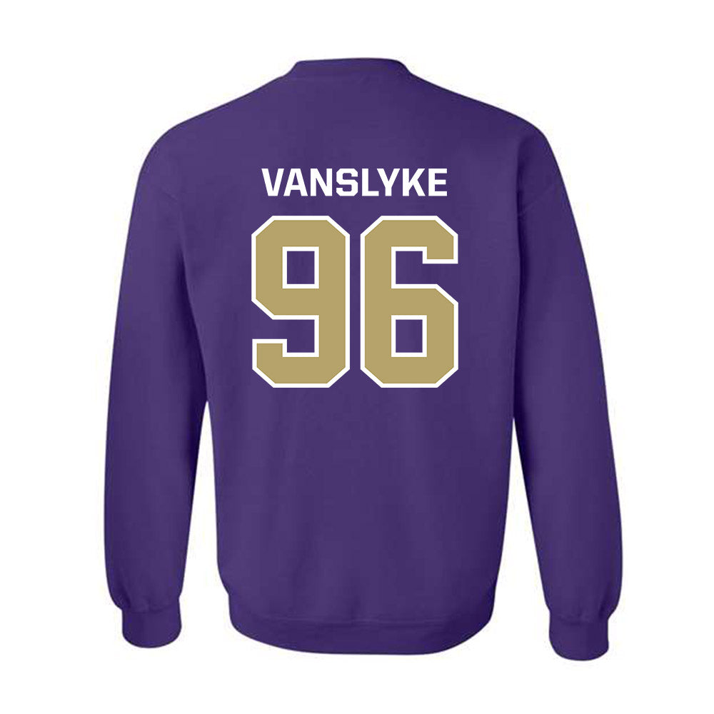 JMU - NCAA Football : Andrew VanSlyke - Classic Shersey Crewneck Sweatshirt-1
