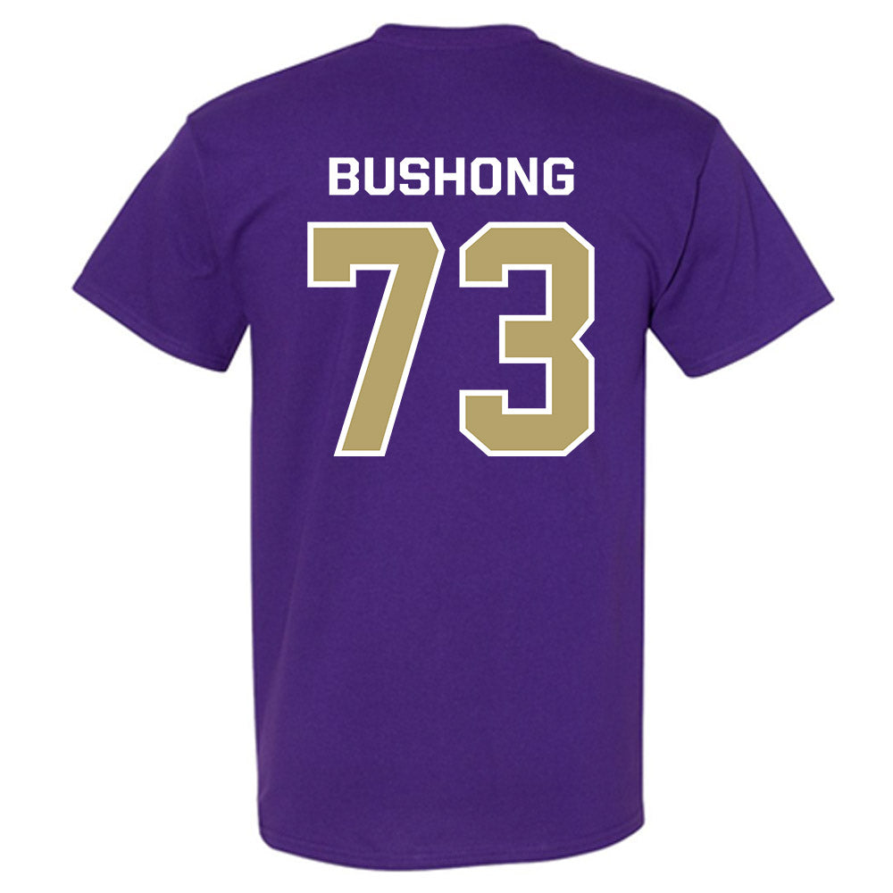 JMU - NCAA Football : Evan Bushong - Classic Shersey T-Shirt-1