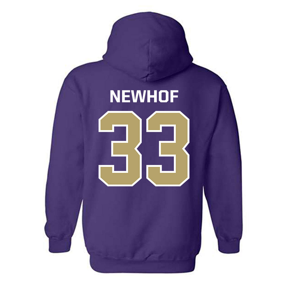 JMU - NCAA Men's Basketball : Gabe Newhof - Classic Shersey Hooded Sweatshirt-1