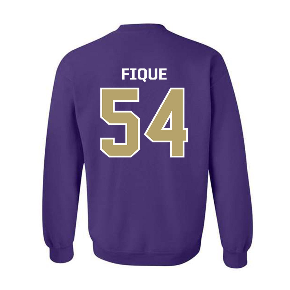 JMU - NCAA Football : Brandon Fique - Classic Shersey Crewneck Sweatshirt-1