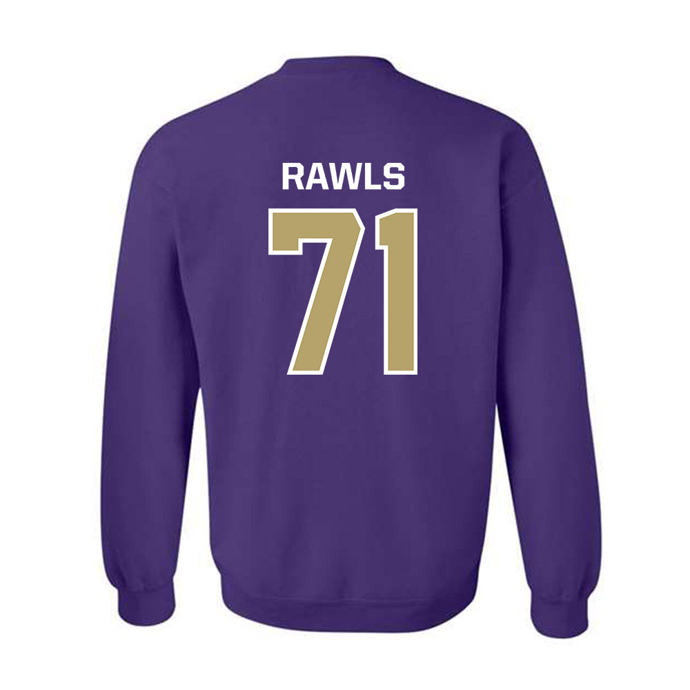 JMU - NCAA Football : Deacon Rawls - Classic Shersey Crewneck Sweatshirt-1