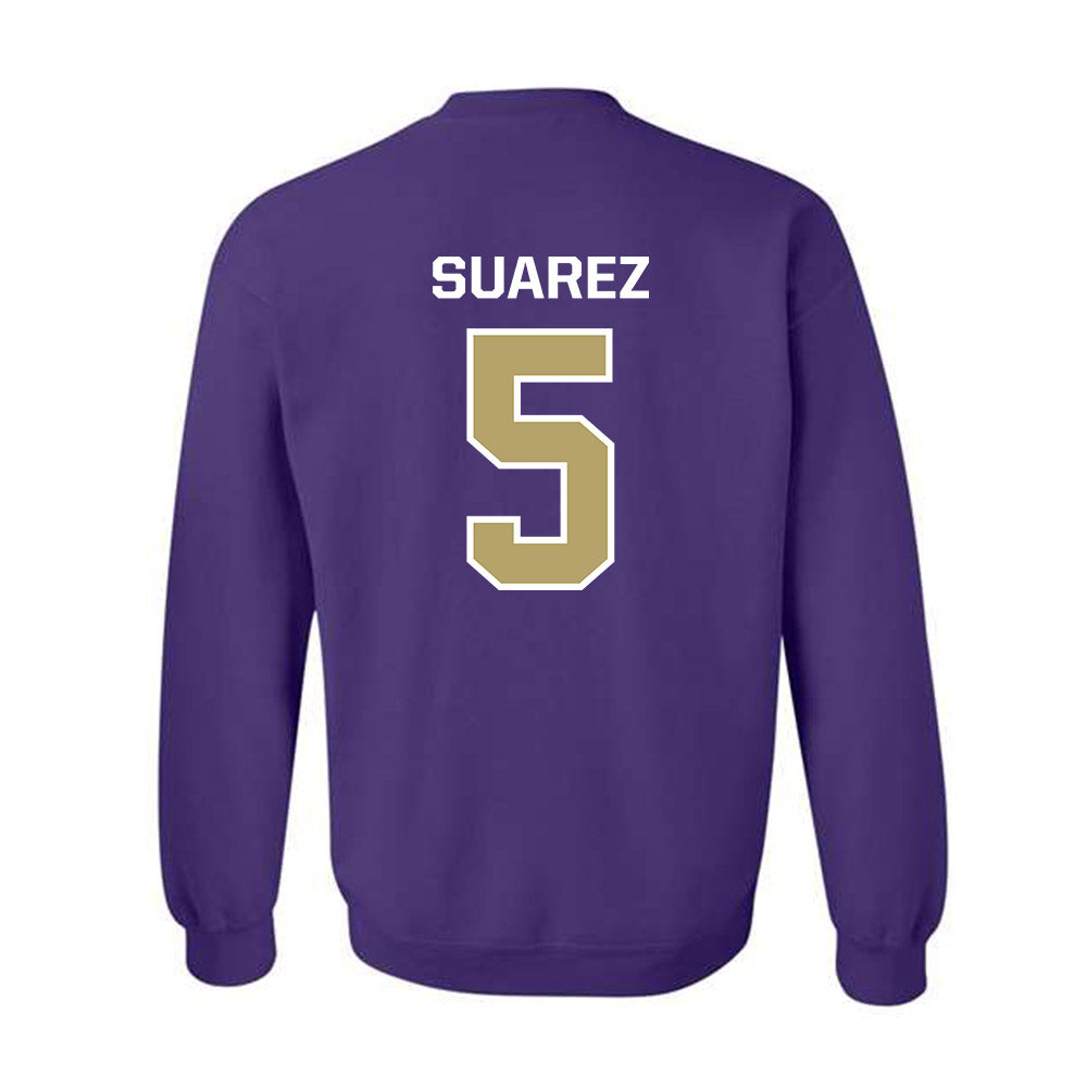 JMU - NCAA Football : Morgan Suarez - Classic Shersey Crewneck Sweatshirt-1