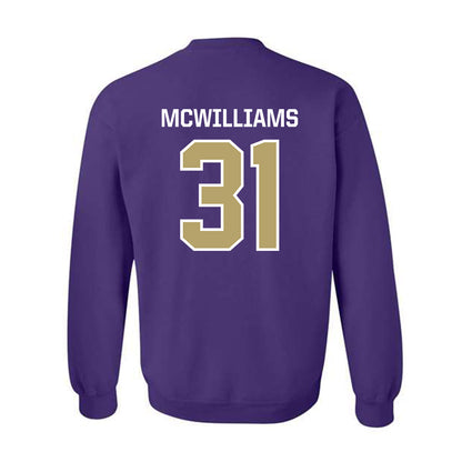 JMU - NCAA Football : Roddrey McWilliams - Classic Shersey Crewneck Sweatshirt-1
