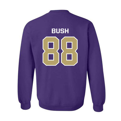 JMU - NCAA Football : Kells Bush - Classic Shersey Crewneck Sweatshirt-1