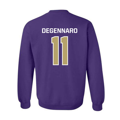 JMU - NCAA Football : Nick DeGennaro - Classic Shersey Crewneck Sweatshirt-1