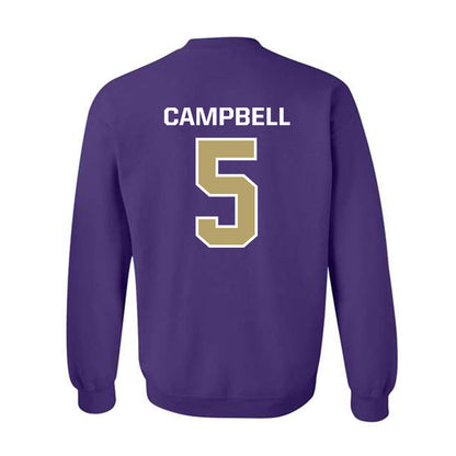JMU - NCAA Baseball : Wyatt Campbell - Classic Shersey Crewneck Sweatshirt-1
