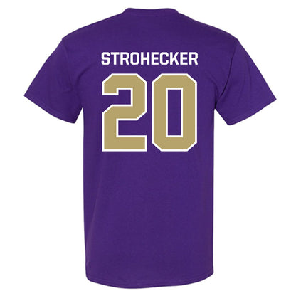 JMU - NCAA Baseball : Jonathan Strohecker - Classic Shersey T-Shirt-1