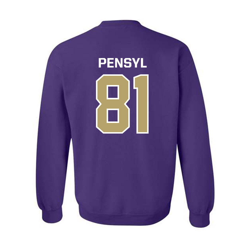 JMU - NCAA Football : Chase Pensyl - Classic Shersey Crewneck Sweatshirt-1