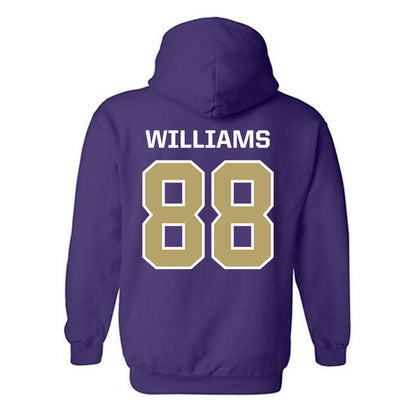 JMU - NCAA Football : Dylan Williams - Classic Shersey Hooded Sweatshirt-1