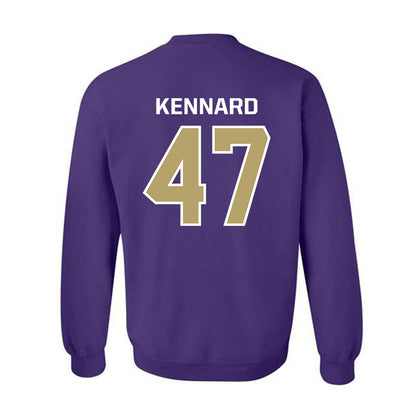 JMU - NCAA Football : Josiah Kennard - Classic Shersey Crewneck Sweatshirt-1