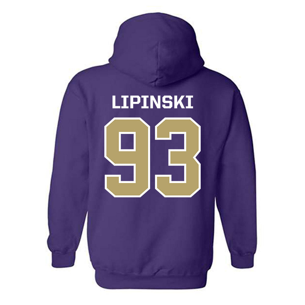  - NCAA Football : Max Lipinski - Classic Shersey Hooded Sweatshirt-1