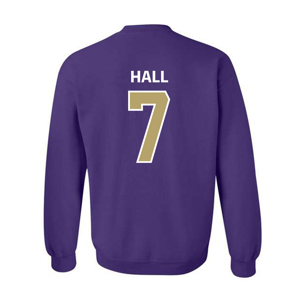 JMU - NCAA Softball : Jasmine Hall - Crewneck Sweatshirt Classic Shersey