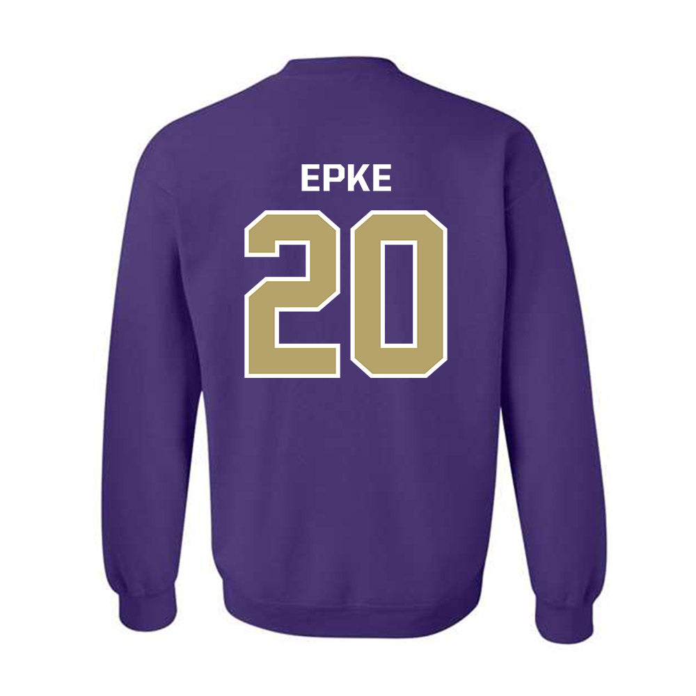 JMU - NCAA Women's Lacrosse : Maddie Epke - Classic Shersey Crewneck Sweatshirt