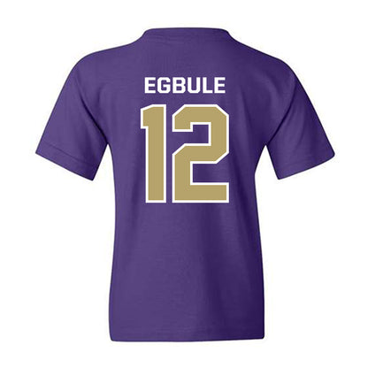 JMU - NCAA Men's Basketball : Oriekose Egbule - Classic Shersey Youth T-Shirt-1