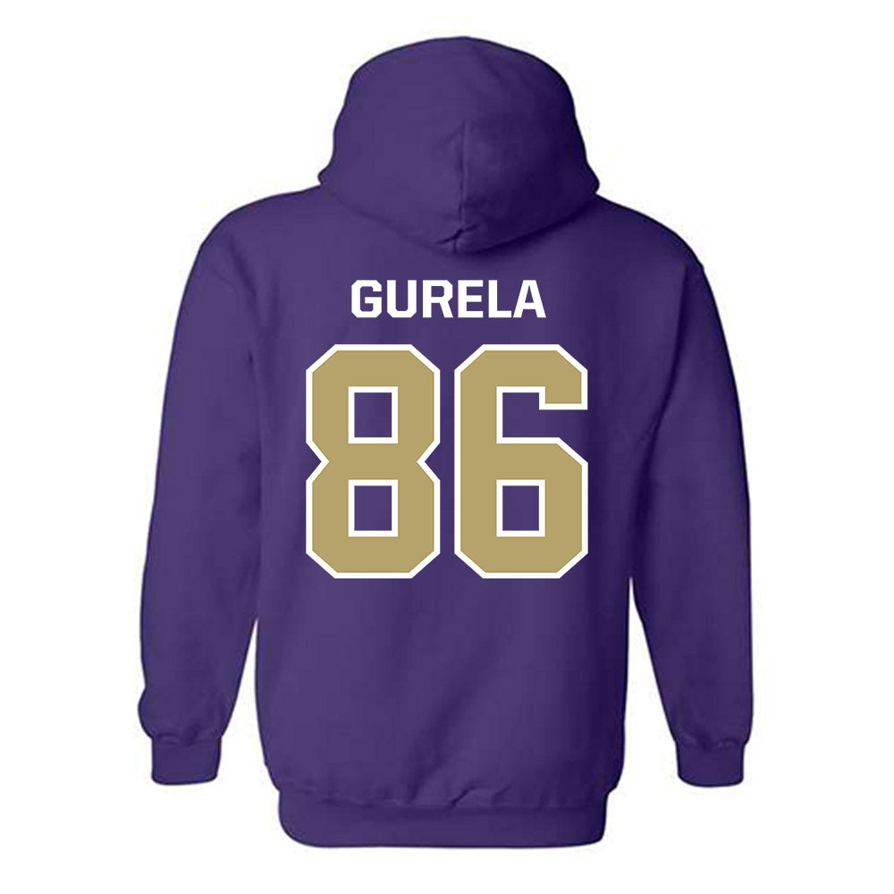 JMU - NCAA Football : Ethan Gurela - Classic Shersey Hooded Sweatshirt-1