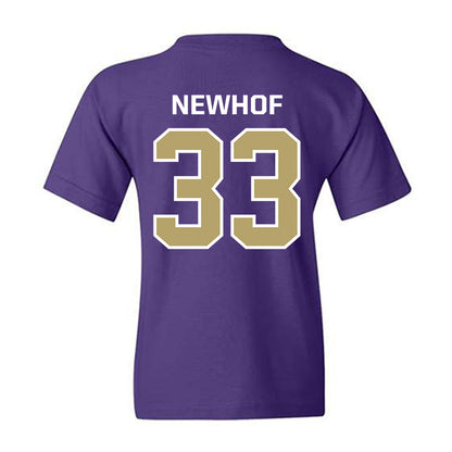 JMU - NCAA Men's Basketball : Gabe Newhof - Classic Shersey Youth T-Shirt-1