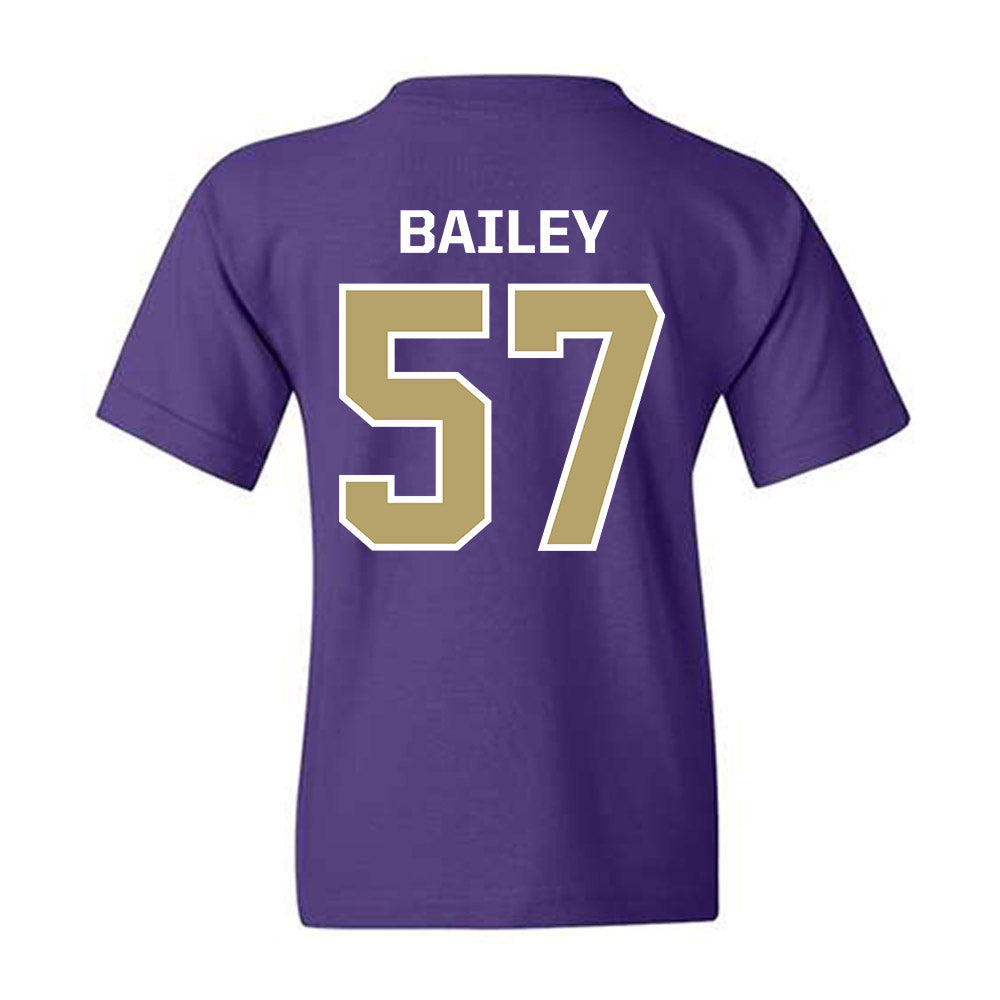 JMU - NCAA Football : Jacob Bailey - Classic Shersey Youth T-Shirt-1