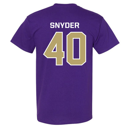 JMU - NCAA Football : Jackson Snyder - Classic Shersey T-Shirt-1