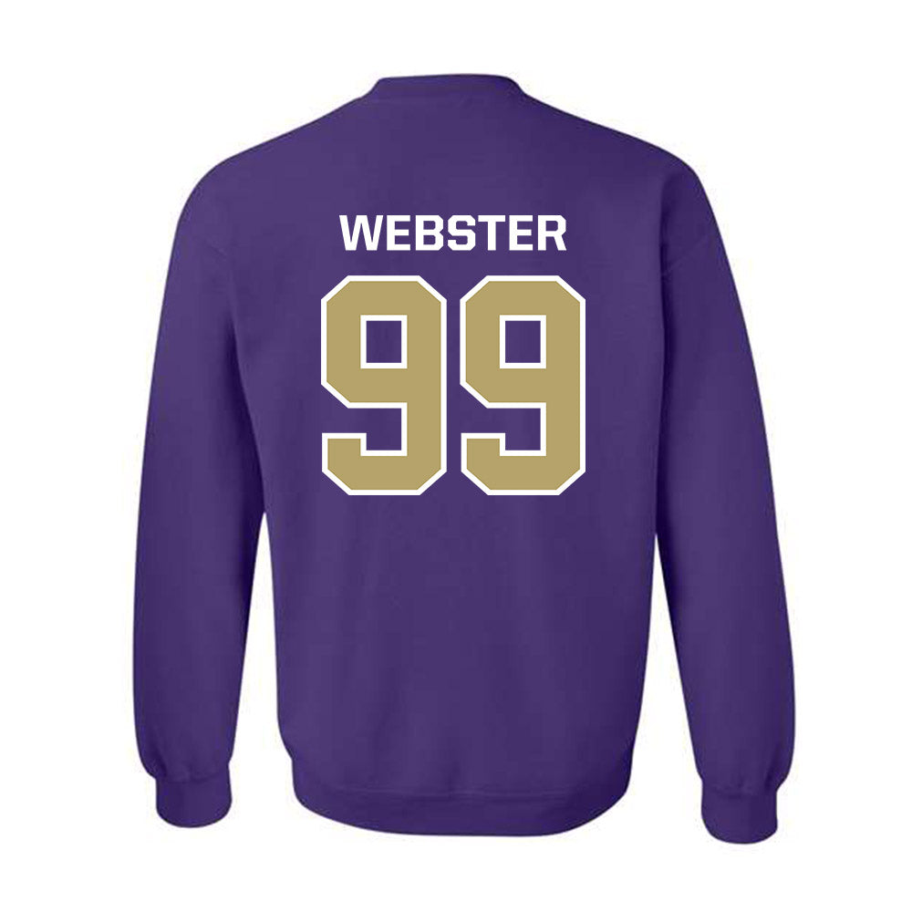 JMU - NCAA Football : Cole Webster - Classic Shersey Crewneck Sweatshirt-1