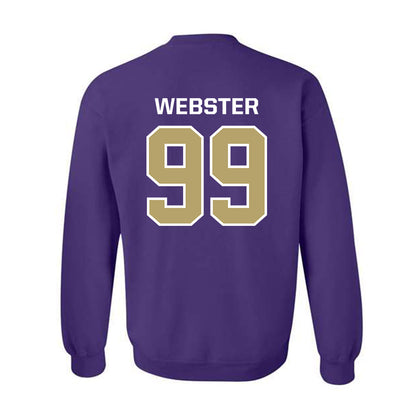 JMU - NCAA Football : Cole Webster - Classic Shersey Crewneck Sweatshirt-1