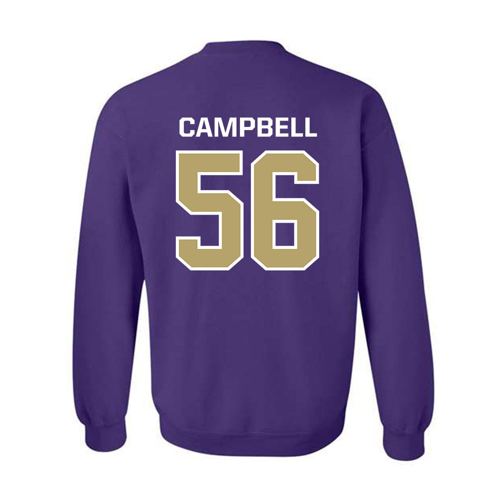 JMU - NCAA Football : JaKobe Campbell - Classic Shersey Crewneck Sweatshirt-1