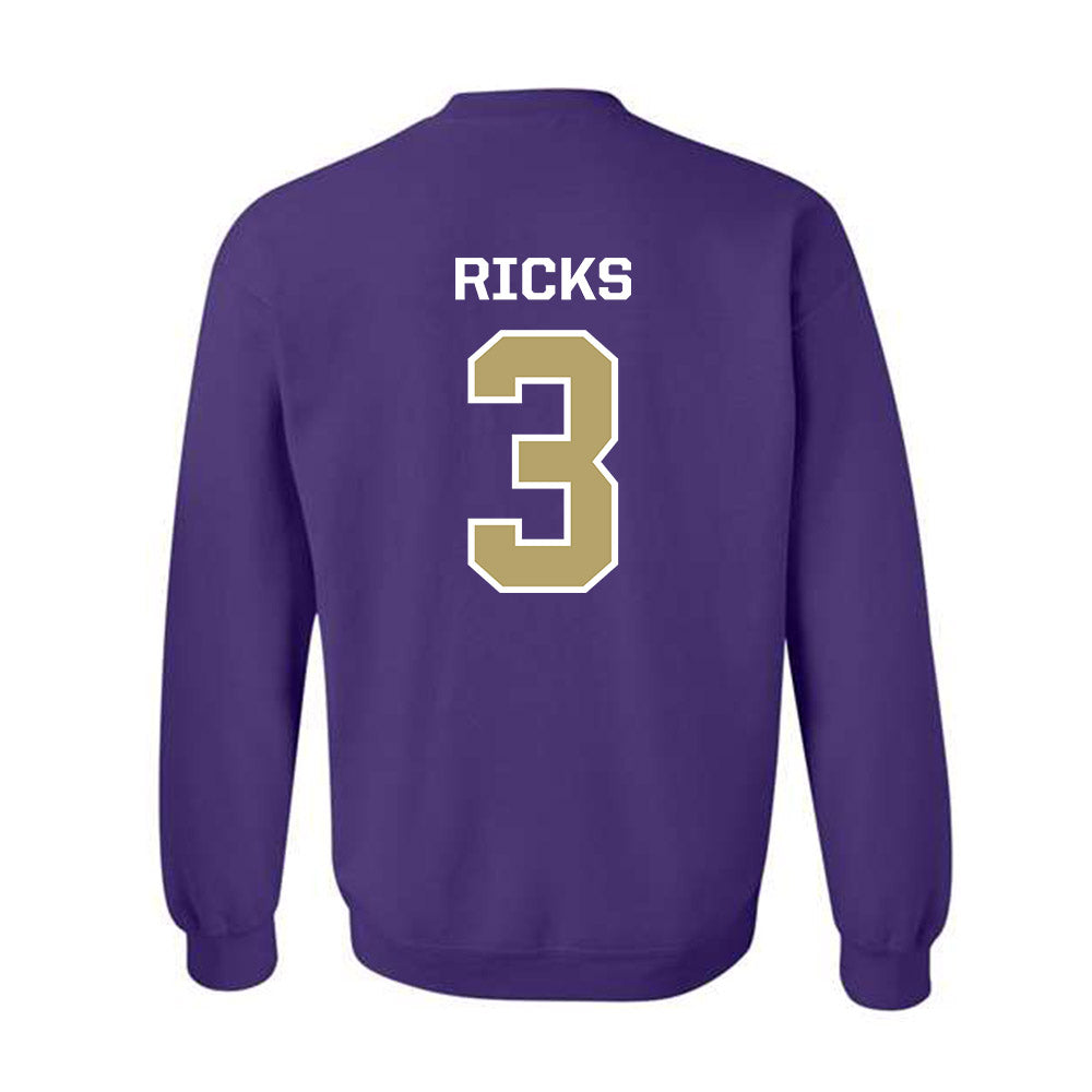 JMU - NCAA Men's Basketball : Eddie Ricks - Classic Shersey Crewneck Sweatshirt-1