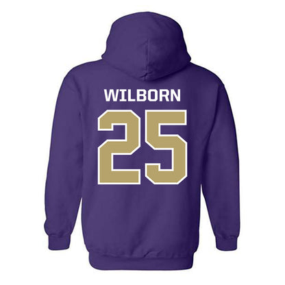 JMU - NCAA Men's Basketball : Eli Wilborn - Classic Shersey Hooded Sweatshirt-1