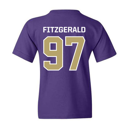 JMU - NCAA Football : Christopher Fitzgerald - Classic Shersey Youth T-Shirt