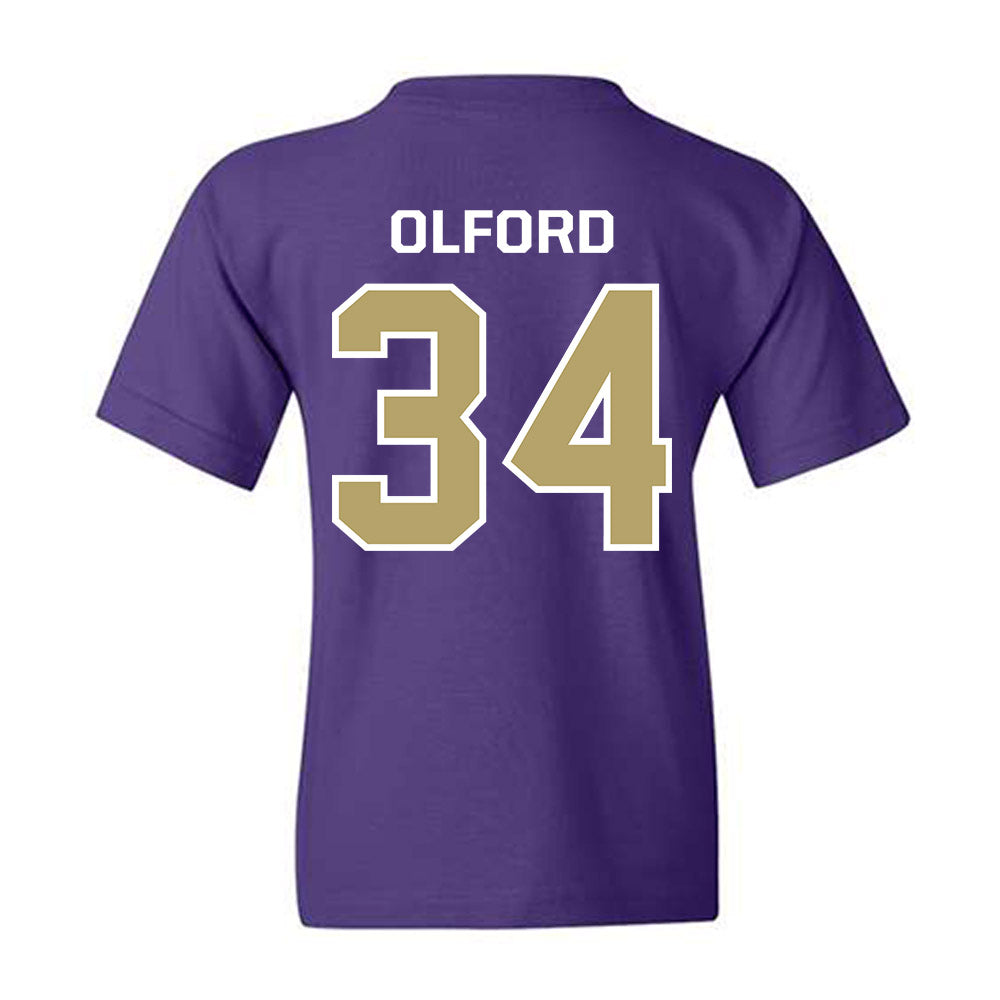 JMU - NCAA Football : Jamal Olford - Classic Shersey Youth T-Shirt-1