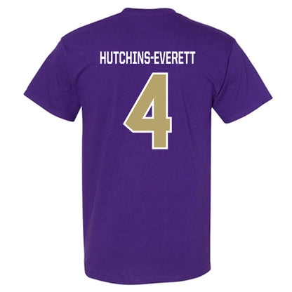 JMU - NCAA Men's Basketball : Elijah Hutchins-Everett - Classic Shersey T-Shirt-1