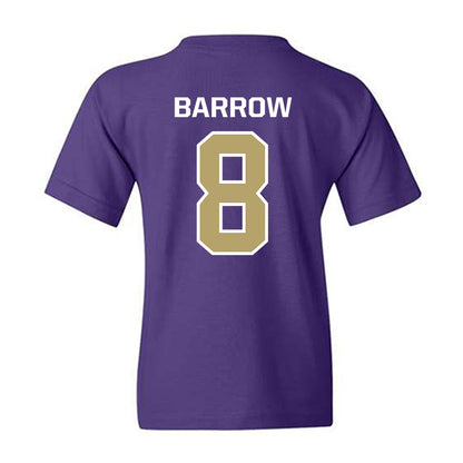 JMU - NCAA Baseball : Ben Barrow - Classic Shersey Youth T-Shirt-1