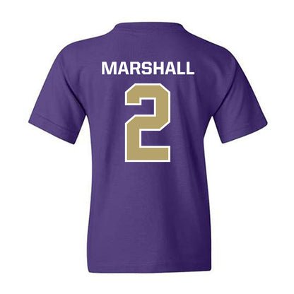 JMU - NCAA Women's Basketball : Kylie Marshall - Classic Shersey Youth T-Shirt-1