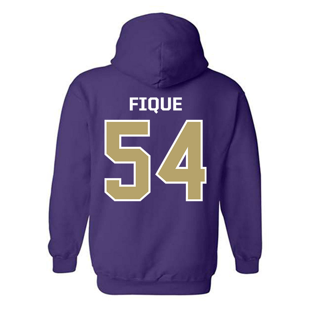 JMU - NCAA Football : Brandon Fique - Classic Shersey Hooded Sweatshirt-1