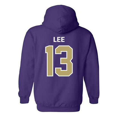 JMU - NCAA Men's Soccer : David Lee - Classic Shersey Hooded Sweatshirt-1