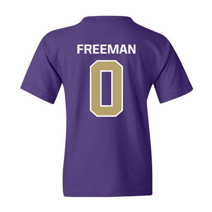 JMU - NCAA Men's Basketball : Mark Freeman - Classic Shersey Youth T-Shirt