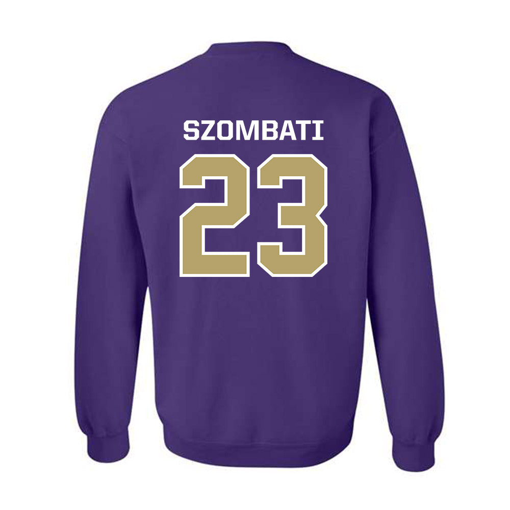 JMU - NCAA Women's Soccer : Kata Szombati - Classic Shersey Crewneck Sweatshirt-1