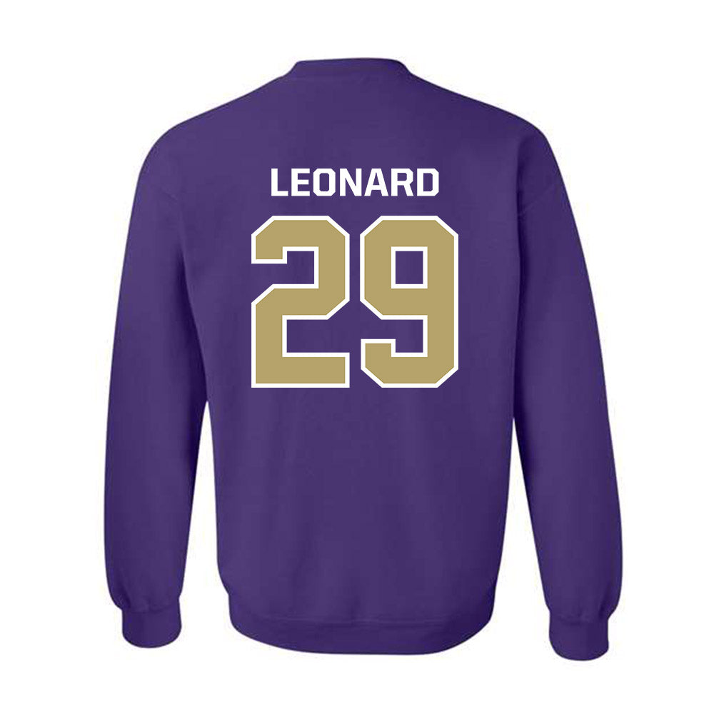 JMU - NCAA Football : Tre Leonard - Classic Shersey Crewneck Sweatshirt-1