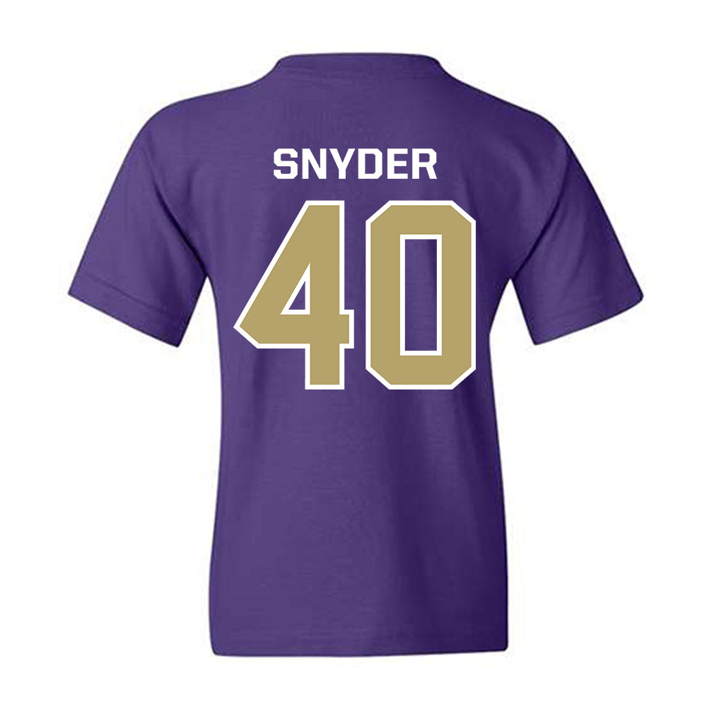 JMU - NCAA Football : Jackson Snyder - Classic Shersey Youth T-Shirt-1