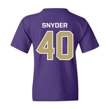 JMU - NCAA Football : Jackson Snyder - Classic Shersey Youth T-Shirt-1