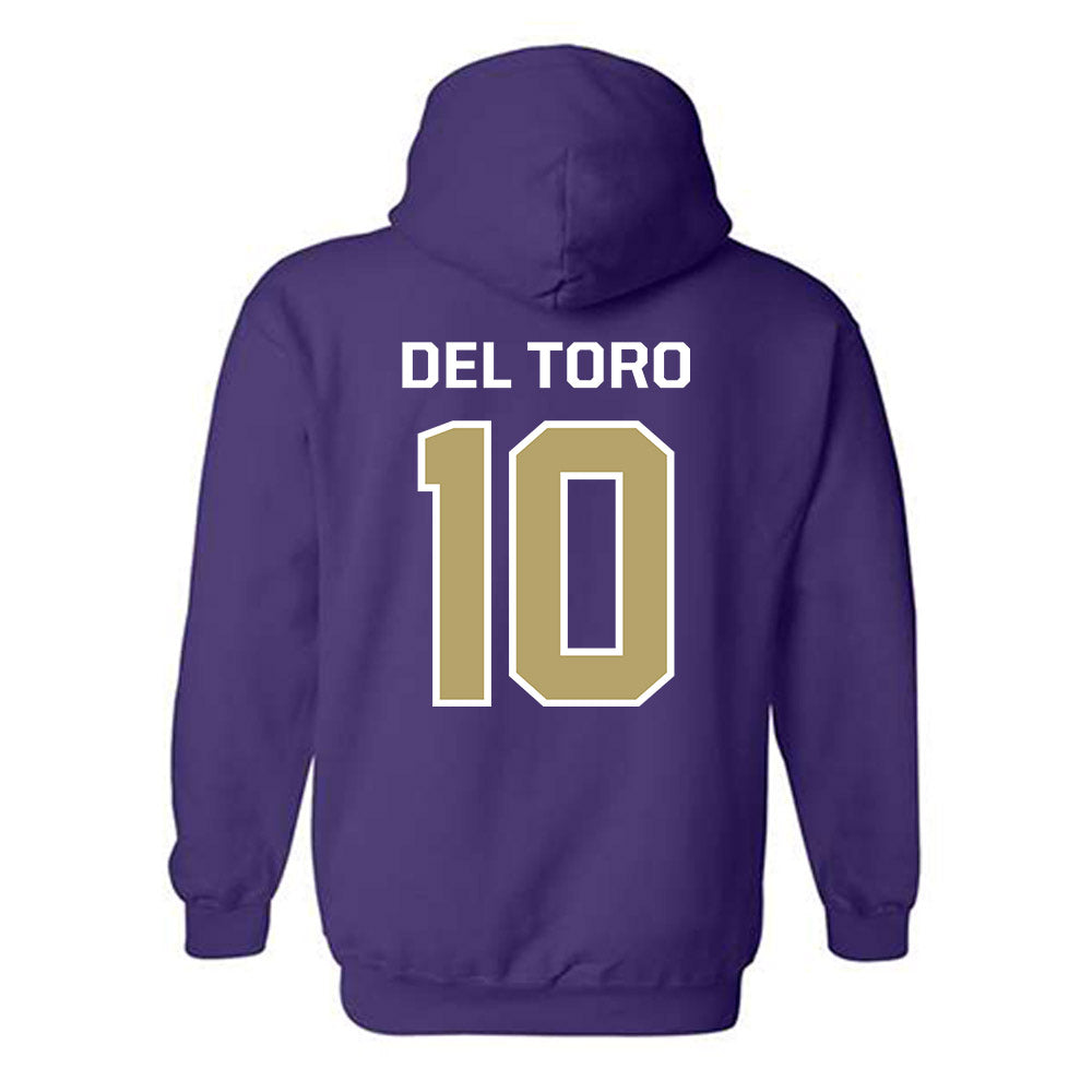 JMU - NCAA Women's Soccer : Olivia Del Toro - Classic Shersey Hooded Sweatshirt-1