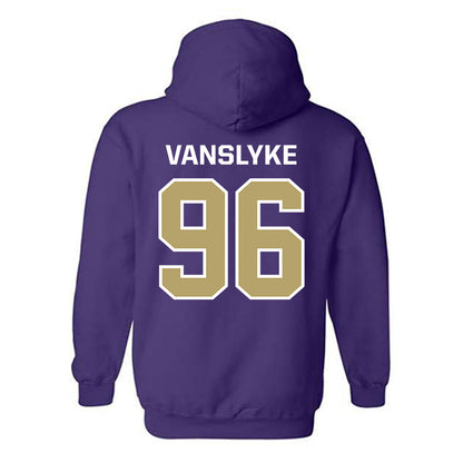 JMU - NCAA Football : Andrew VanSlyke - Classic Shersey Hooded Sweatshirt-1