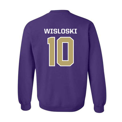 JMU - NCAA Football : Braeden Wisloski - Classic Shersey Crewneck Sweatshirt-1