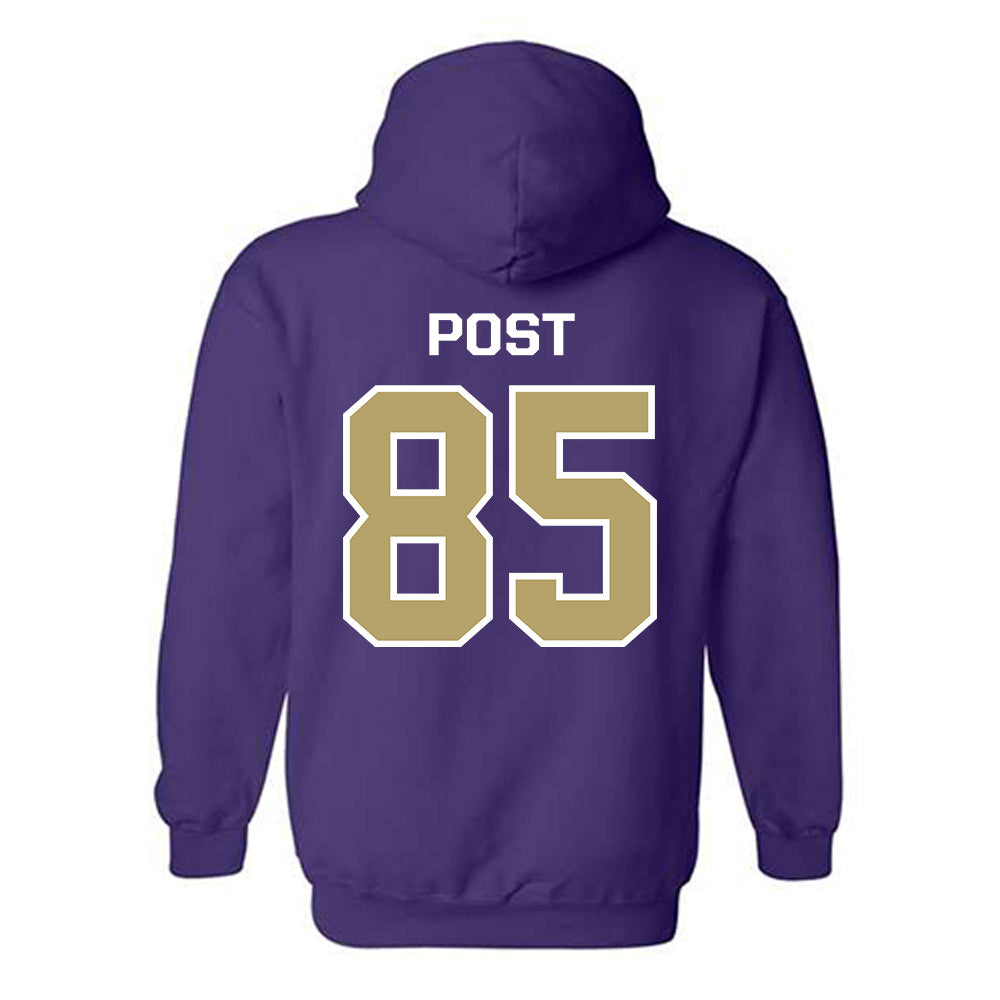 JMU - NCAA Football : Ryder Post - Classic Shersey Hooded Sweatshirt-1