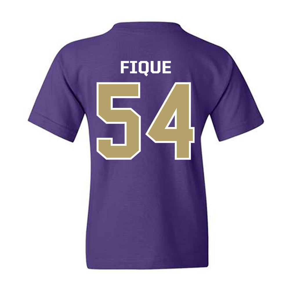 JMU - NCAA Football : Brandon Fique - Classic Shersey Youth T-Shirt-1